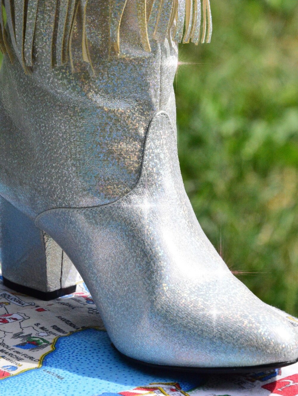 Bait Footwear Holographic (For Real) Cowboy Boots Size 11 - Picture 7 of 8